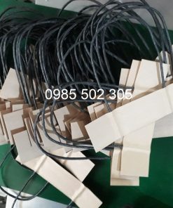 Quai túi giấy kraft màu đen