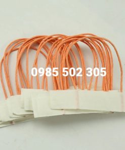Quai giấy xoắn kraft màu cam