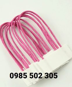 Quai giấy xoắn kraft màu hồng