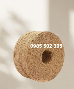 Dây giấy xoắn kích thước 1mm màu vàng nâu